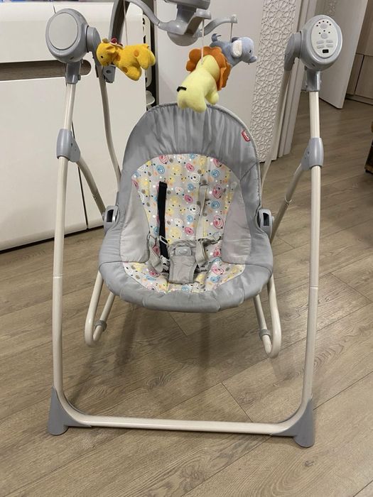 Колиска +басейн , гойдалка CARRELLO Nanny 3в1, заколисуючий центр