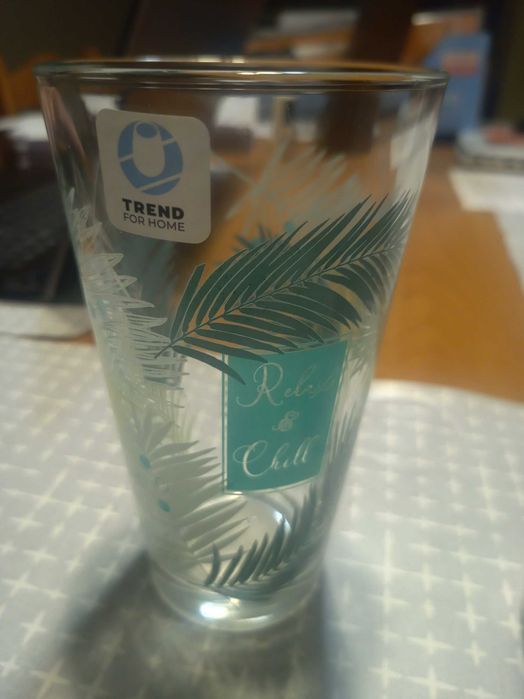 nowe szklanka styl PRL