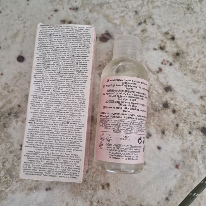 Avon olejek do ciała skin so soft z olejkiem argonowym