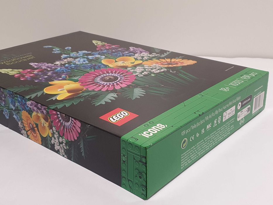 Kwiaty polne klocki LEGO 10313 WILD FLOWER BOUQUET ICONS nowe