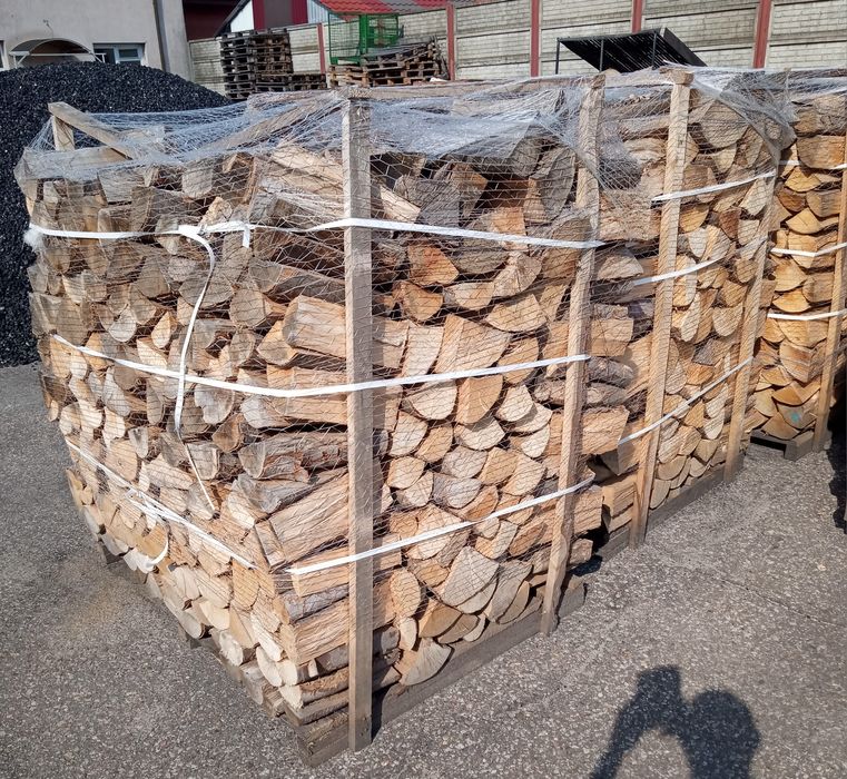 Drewno kominkowe i opałowe Dąb, Grab, Buk, Brzoza, Klon, Sosna