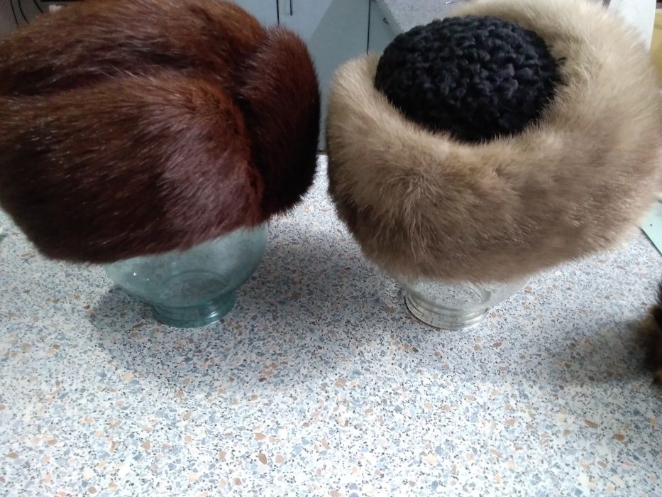 Продам шапки из натурального меха