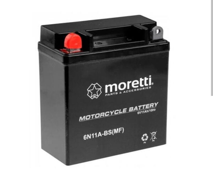 Akumulator żelowy 6V 6N11A - BS AGM Moretti