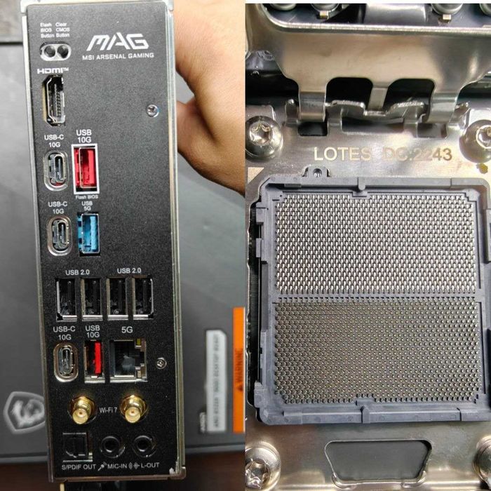 Материнська плата Msi MAG B850 Tomahawk MAX Wifi (AM5) 7000-9000 Серія AMD