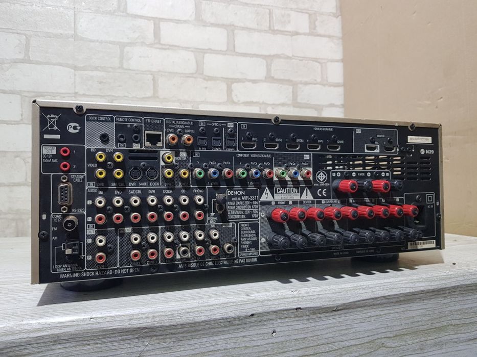 Пульт!AV ресивер Denon AVR-3311 7×165Вт Airplay LAN, HDMI USB