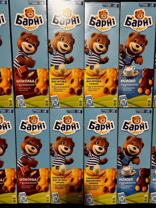 Печиво Рошен Орео/Вафлі Світоч Артек\TUC\Контік\Джек\Барні\Снікерс