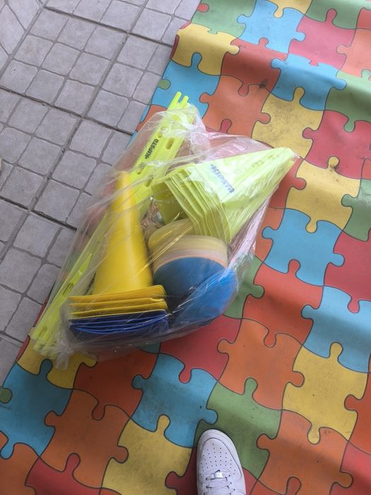 Jogos criança e tapetes