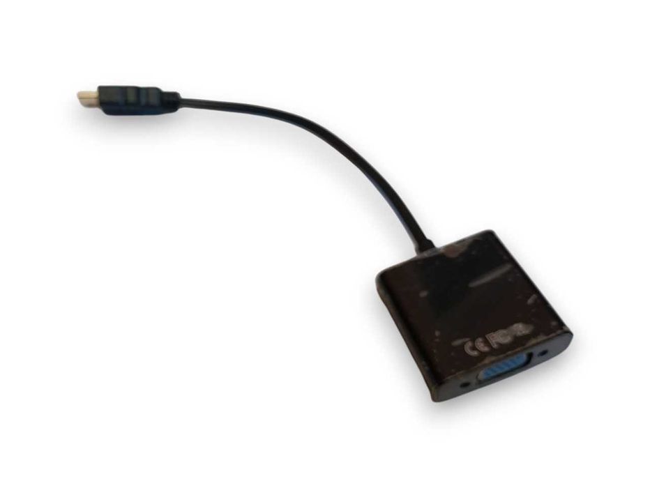 Переходник адаптер HDMI — VGA (с поддержкой Audio) в пленке.