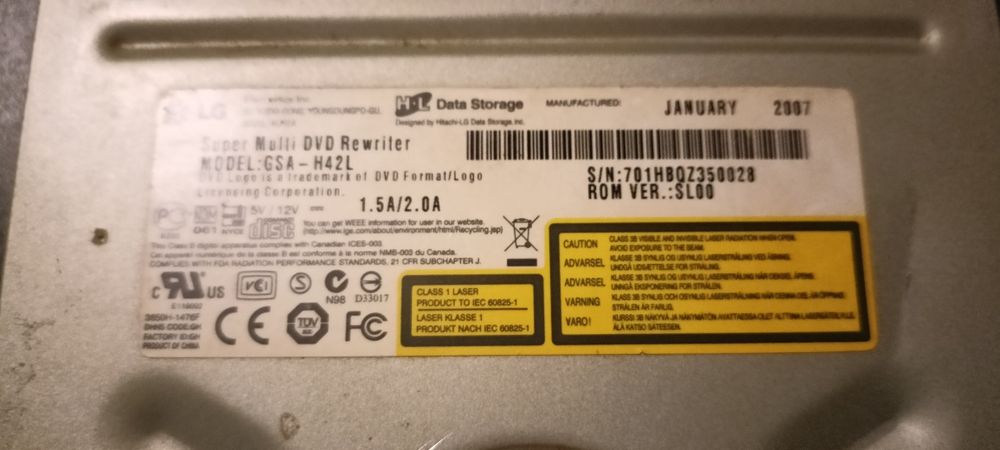 CD ROM nagrywarka. 2 sztuki