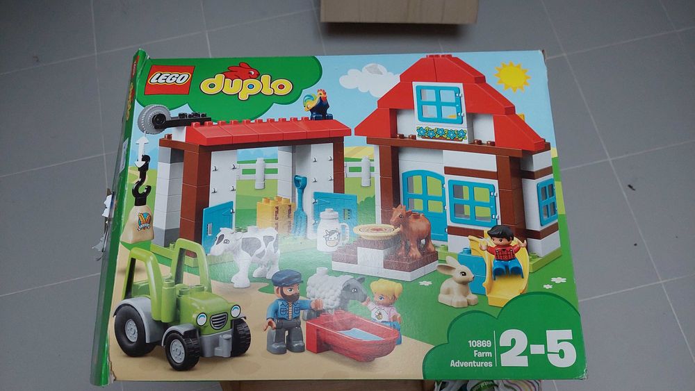 Lego duplo quinta animais