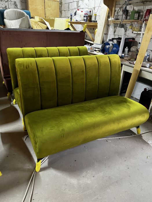 ВИРОБНИЦТВО мягких диванів та стільців велюр кожзам диваны стулья