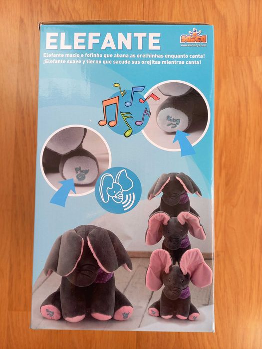 Elefante com música (Novo)