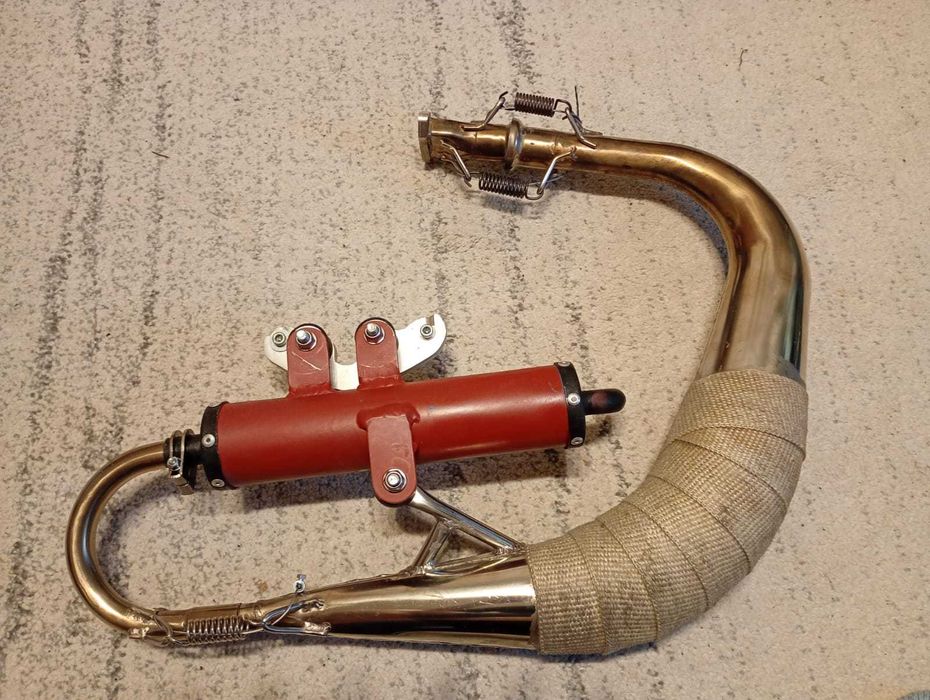 tłumik rura rezonansowa - exhaust system RAKET 120