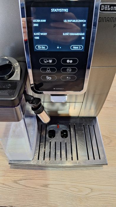 Ekspres ciśnieniowy DeLonghi Dinamica Plus ECAM 376.95 T