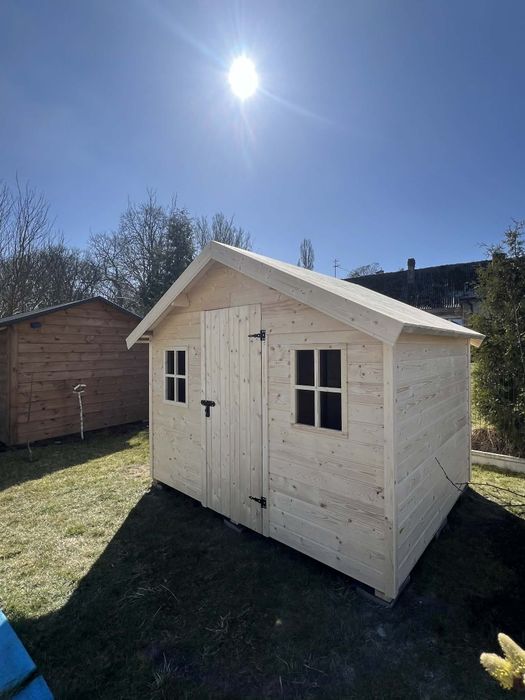 Domek drewniany 3x2.5 z podłogą