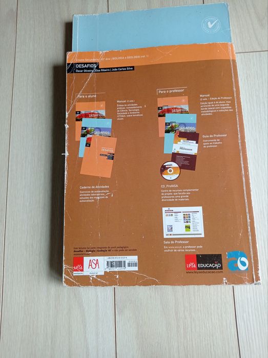 Manual Biologia e Geologia 10* ano, editora asa
