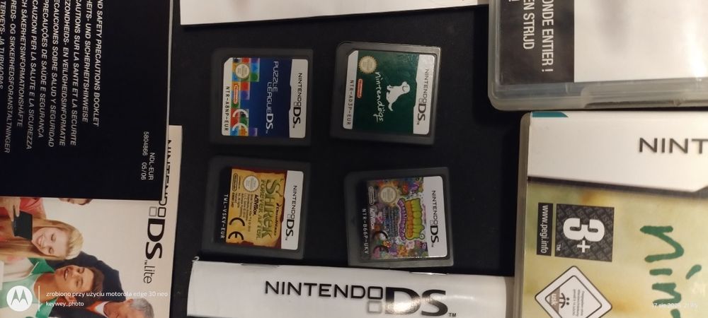 Nintendo dsi zestaw z grami