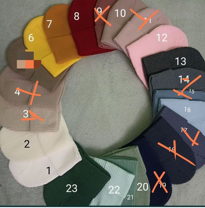 Шапка весна -осінь універсальна