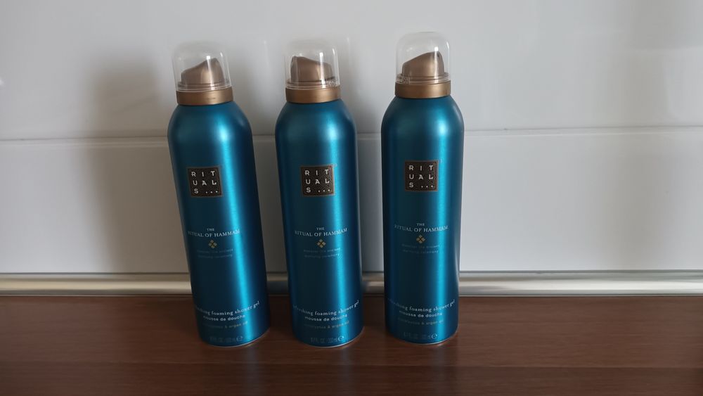 Rituals zestaw 3 pianek po 200 ml