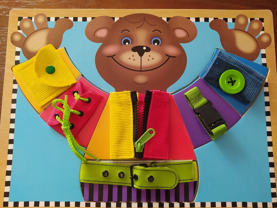 Miś układanka zabawka edukacyjna