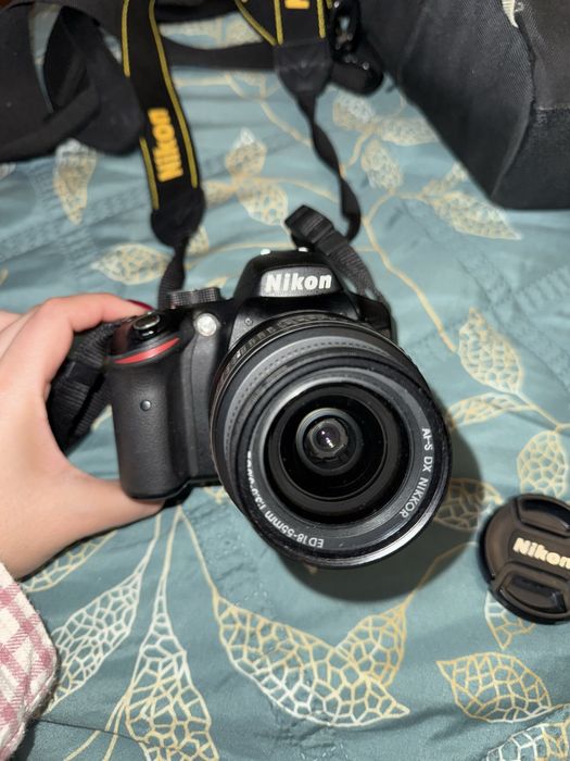 Conjunto Fotografia Nikon D3200 + Lente + 2 Cartões Memoria