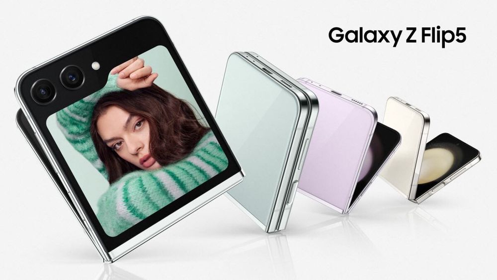 Nowy Samsung Z Flip5 512Gb Mint Graphit Lavender Sklep CentralGsm Wawa