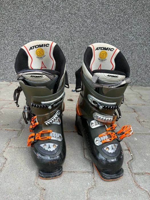 Zestaw narciarski dla kobiety /ewentualnie dziecka - narty buty kije - pokrowiec gratis !