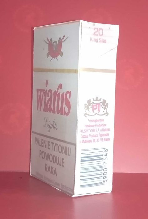 074 - Atrapa pap. PRL Wiarus (Wiarusy) Skala 1:1