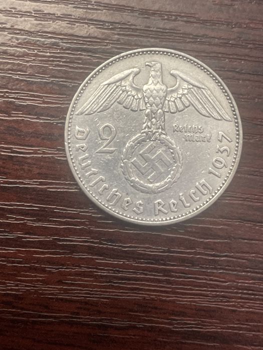 2 marki z 1937 roku srebro