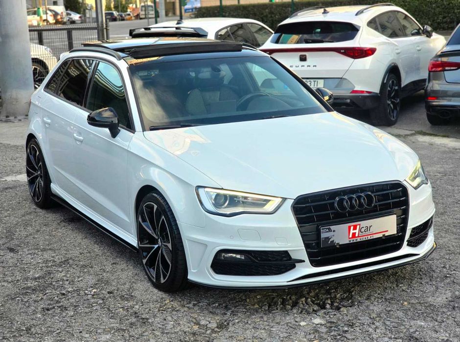 AUDI A3 SPORTACK 8V S LINE PLUS 2.0TDI 150CV S-TRONIC "LOOK RS3"