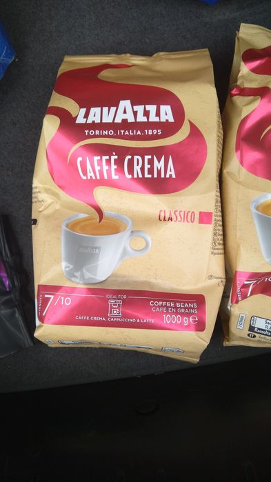Kawa lavazza dwie paczki po 1 kg