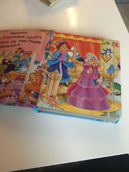 Książka Kopciuszek z puzzlami