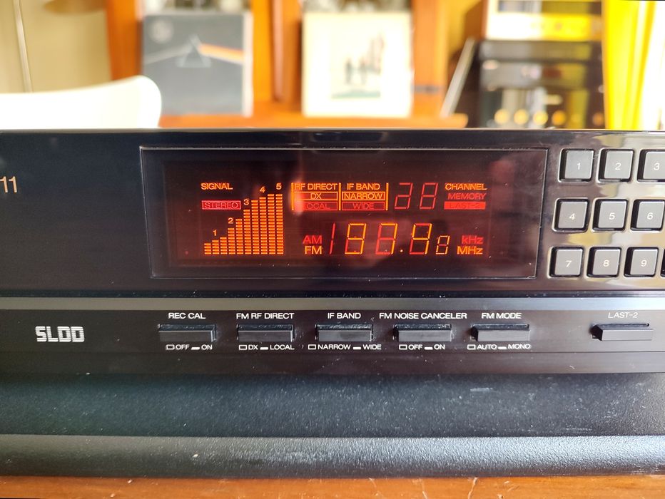 Sansui TU-X711 Magnífico Sintonizador Digital Impecável!