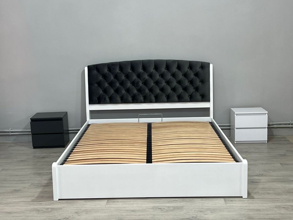 Ліжко Бук 160х200, склад ліжок Доставка безкоштовна