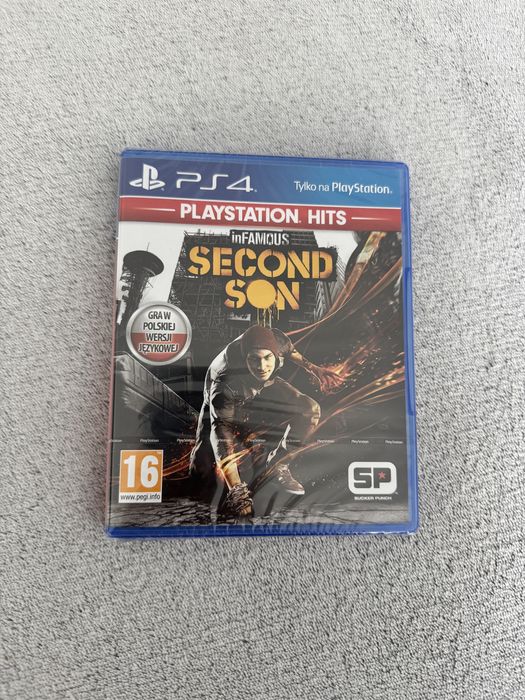 inFamous Second Son PS4 PS5 Gra Nowa Folia