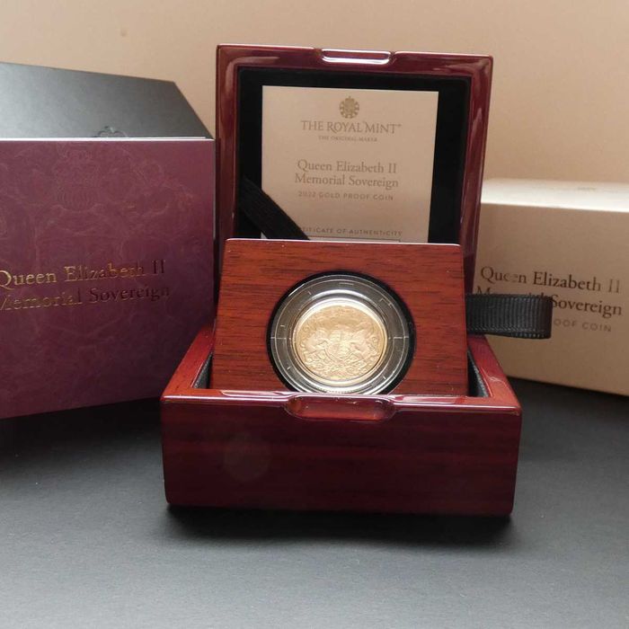 2022 Libra Ouro Proof Memorial c/ Caixa e Certificado