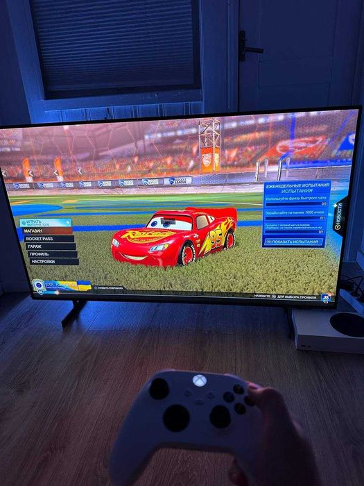 Телевізор 55" Samsung 4K в ідеальному стані, з коробкою TU55CU8005KXXC