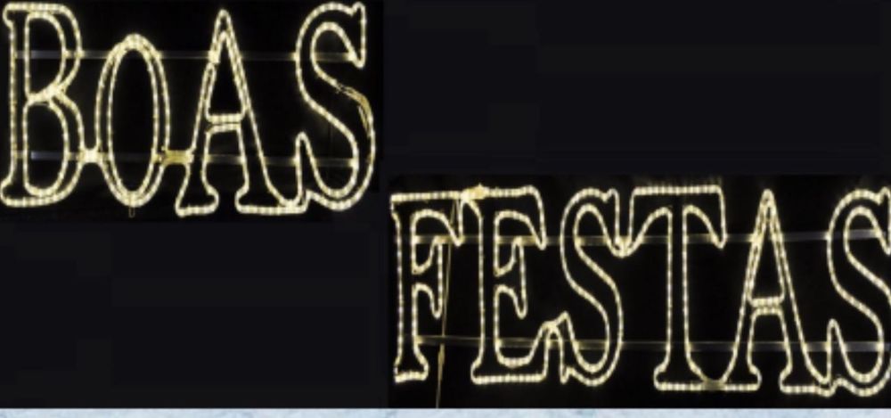 Iluminação de Natal - Painéis de Boas Festas