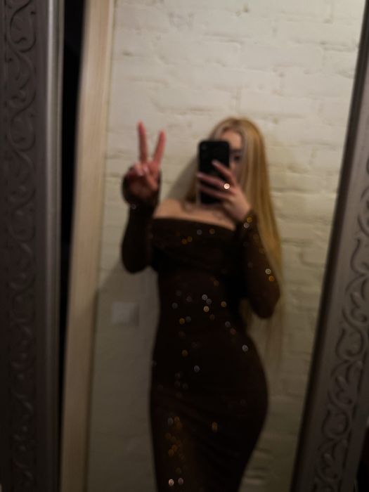 Шикарное женское платье ivina в стразы svarovski