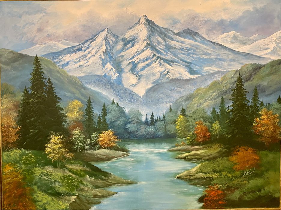 Величезна картина невідомого голандського художника