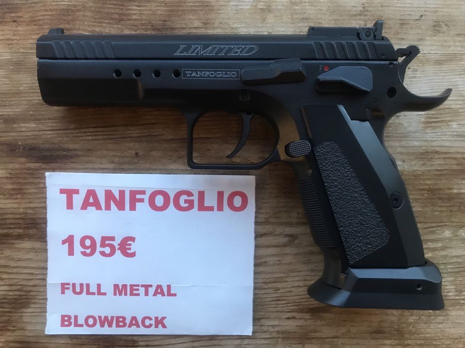 Pistola Airsoft de greengas Colt 25 - Glock 19 - Glock 18C