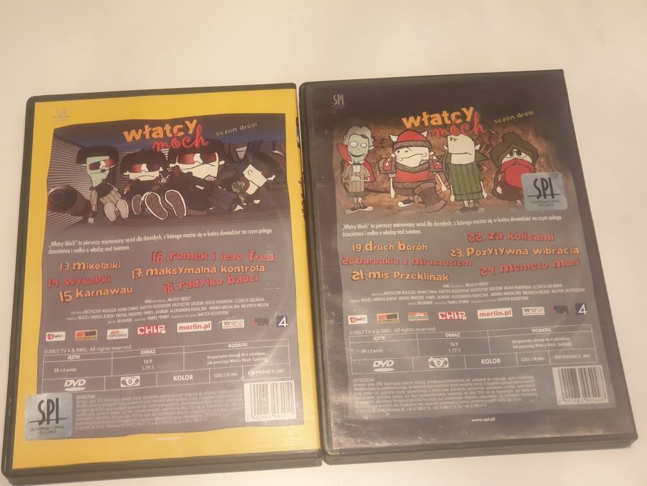 Włatcy Móch sezon 2 Odcinki 13-29 (2 płyty)