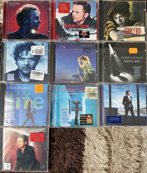 Диски cd Simply red фірмові Німеччина