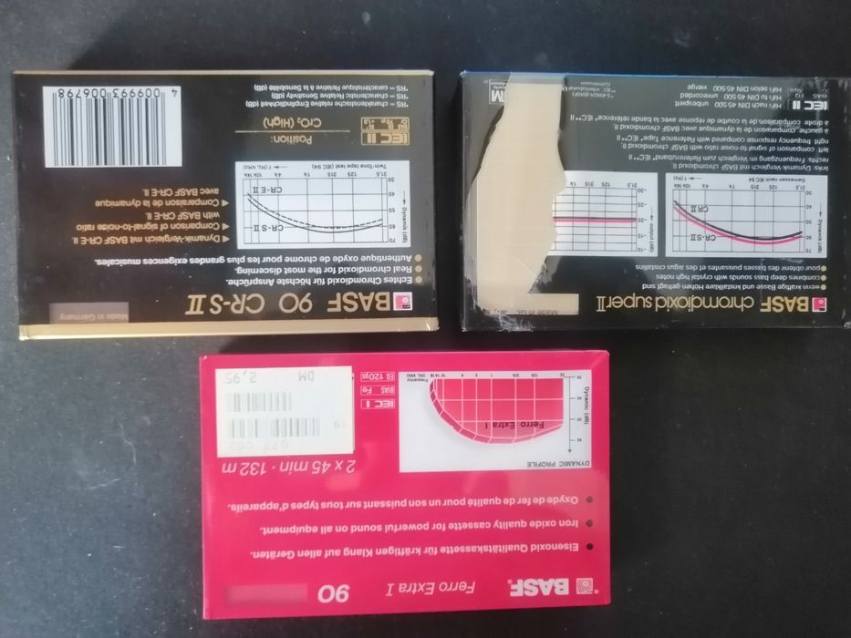 Аудиокассеты BASF