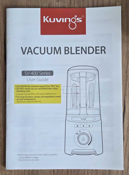 Vacuum Blender Kuvings
