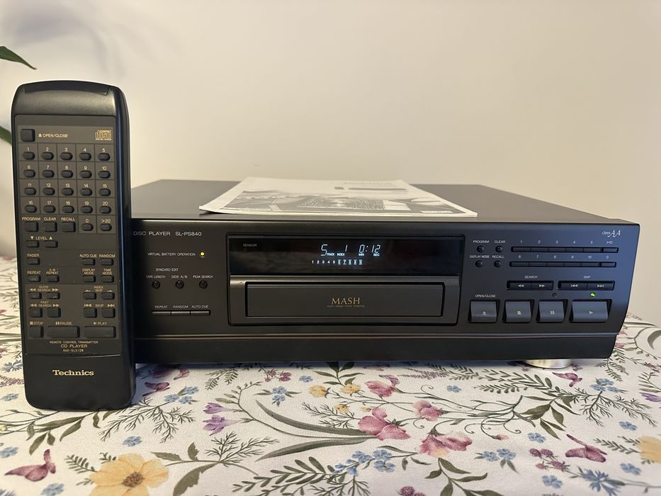 Technics SL-PS840 odtwarzacz CD + pilot
