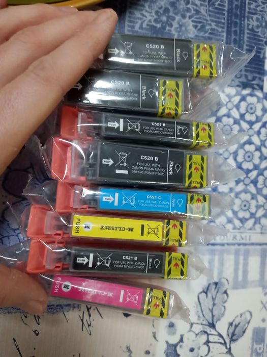 Tinteiros compatíveis Canon