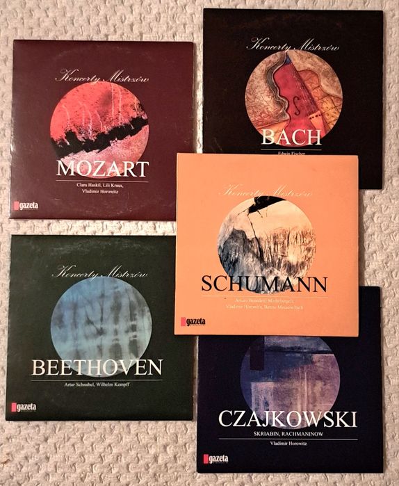 5 płyt CD z serii Koncerty mistrzów