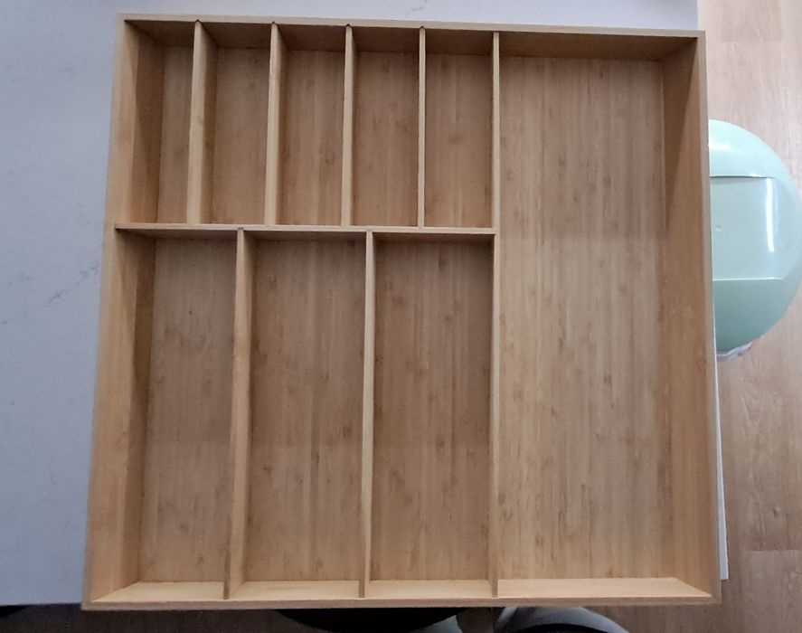 Tabuleiro talheres bambu