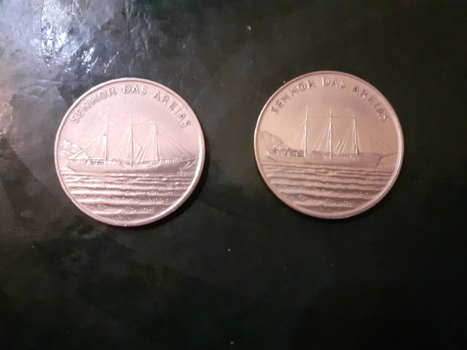 Moedas Comemorativas de , 25$00 e de Cabo Verde, Angola e Portugal